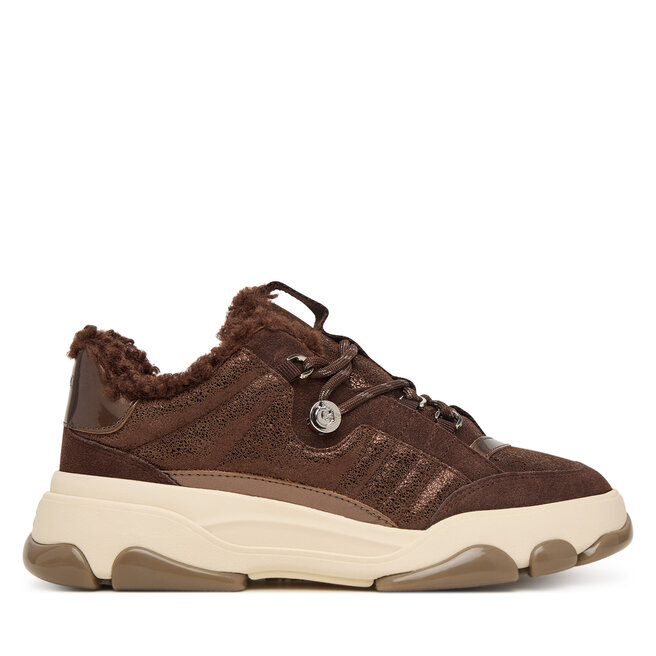 Sneakersy PINKO Athena 01 SS0195P055 Brązowy - kobiece