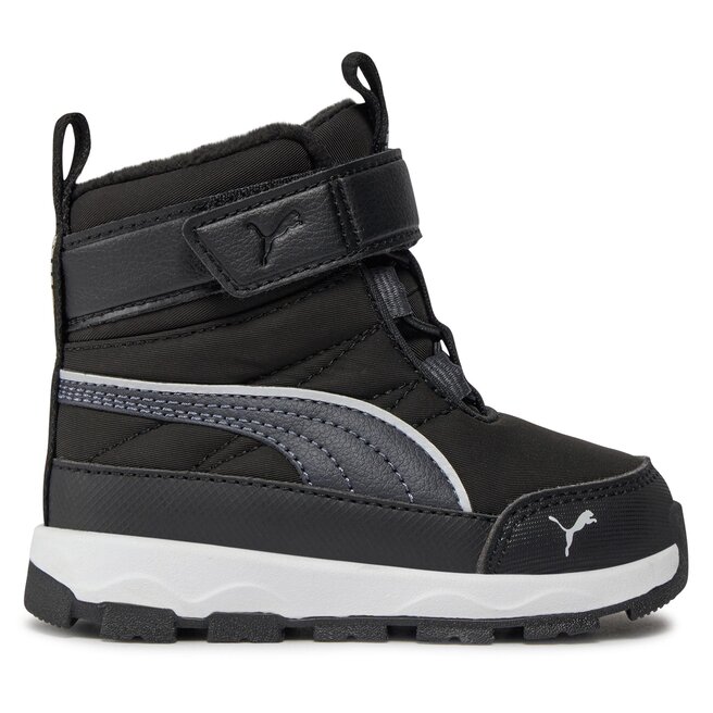Śniegowce Puma Evolve Boot AC+ Inf 392646 01 Czarny - chłopięce