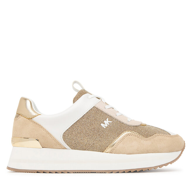 Sneakersy MICHAEL Michael Kors 43S6RNFS2D Złoty - kobiece