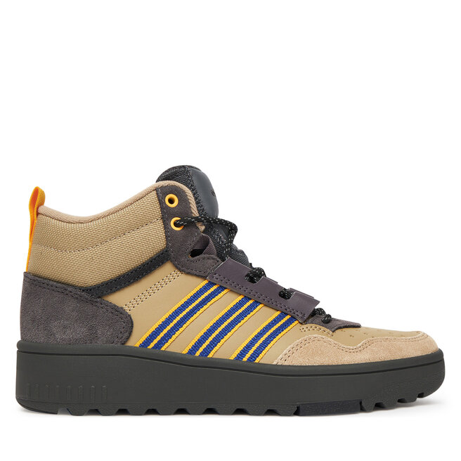 Sneakersy adidas Hoops 4.0 Mid JS2033 Beżowy - chłopięce
