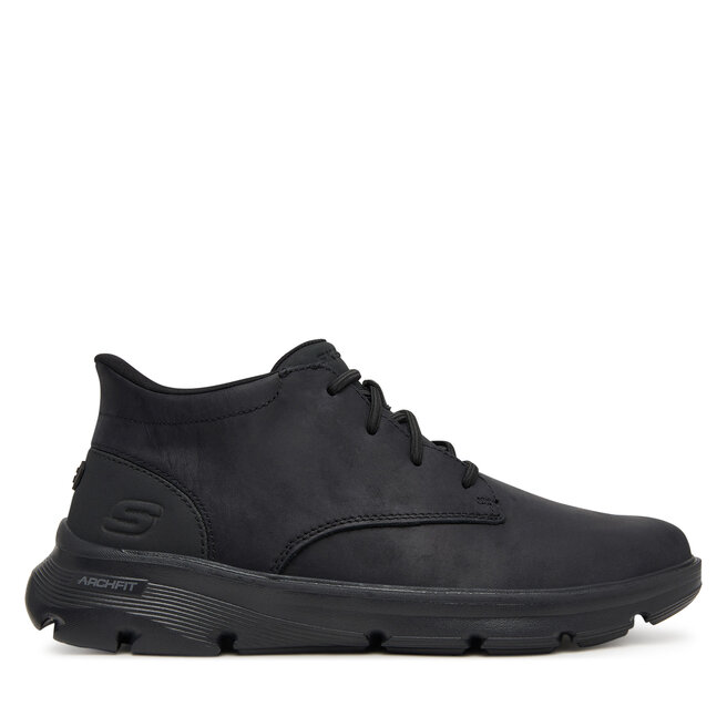 Trzewiki Skechers Arch Fit Garza 205514 BBK Czarny - męskie