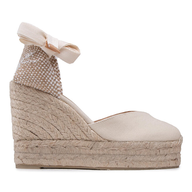 Espadryle Castañer Chiara/8ED/001 020992-203-35 Biały - kobiece