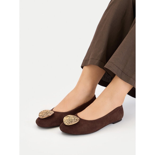 Baleriny MEXX EO-90183-1 Brązowy -
