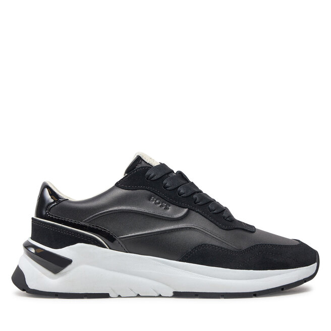 Sneakersy BOSS Skylar 50536403 Czarny - kobiece