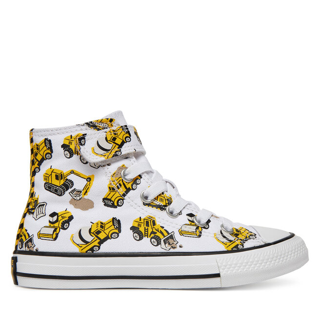 Trampki Converse Chuck Taylor All Star Construction Truck Easy-On A10766C Biały - chłopięce