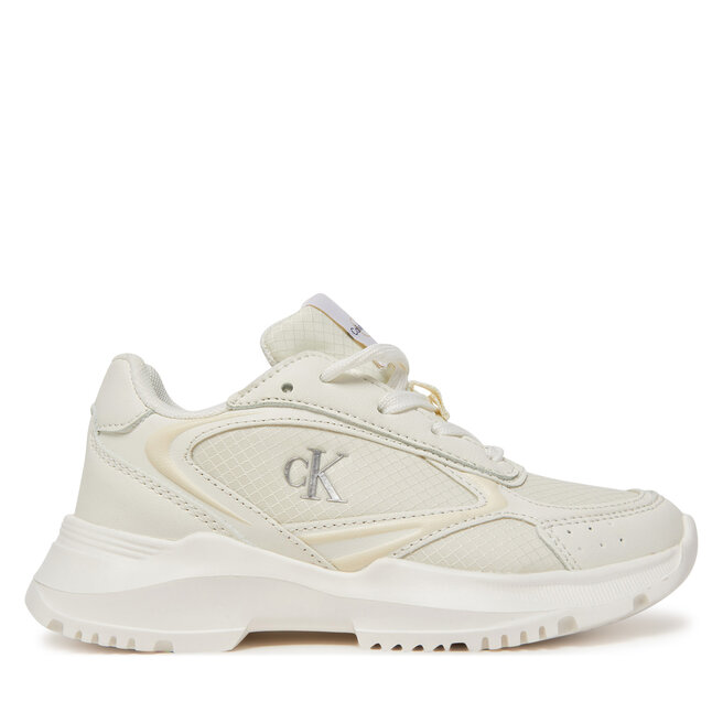 Sneakersy Calvin Klein Jeans V3A9-82030-1695530 M Biały - dziewczęce