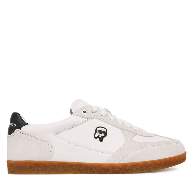 Sneakersy KARL LAGERFELD Kandidate KL63833N Biały - kobiece