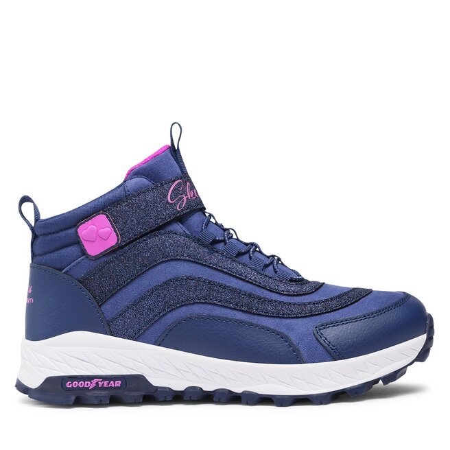 Sneakersy Skechers Fuse Tread Wild Adventure 302948L/NVY Granatowy - dziewczęce