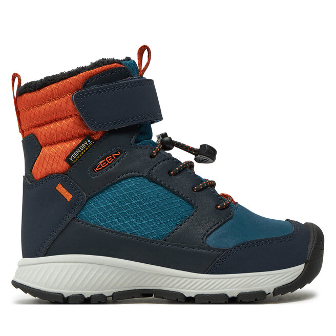 Śniegowce Keen Skua Waterproof Winter Boot 1029622 Granatowy - chłopięce