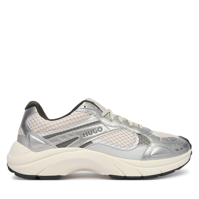 Sneakersy HUGO GO2 50558025 Srebrny - męskie
