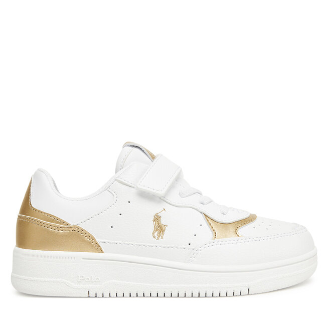 Sneakersy Polo Ralph Lauren Masters Court II Ps RL03403103 Biały - dziewczęce