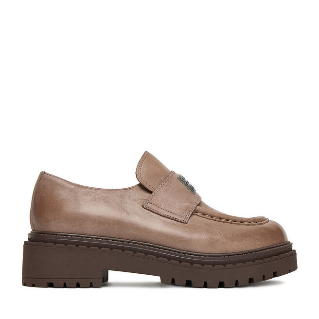 Loafersy G-Star Raw EO-DOLUNAY-25FW05 Beżowy - kobiece