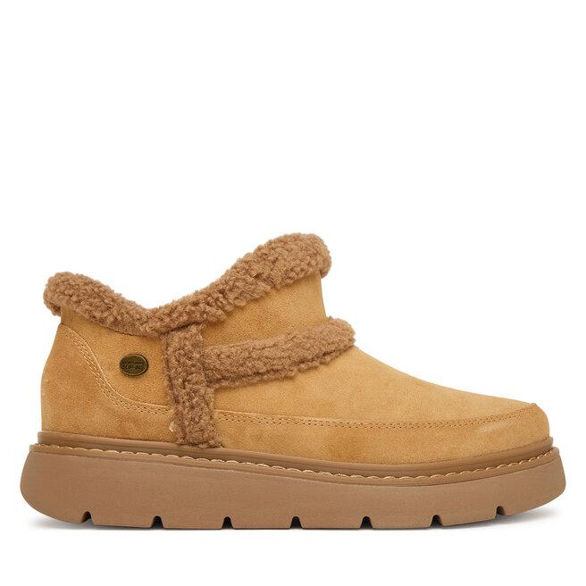 Śniegowce Skechers Bobs Keepsakes Lite - Winter Snug 114895 Brązowy - kobiece