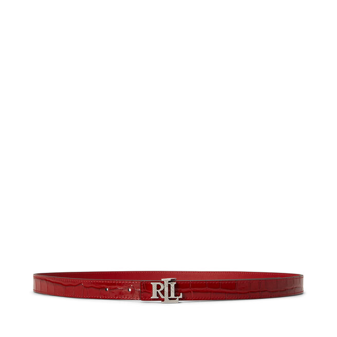 Pasek LAUREN RALPH LAUREN 412P18556002 Czerwony -