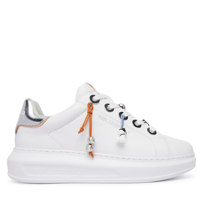 Sneakersy KARL LAGERFELD KL62516T Biały - kobiece