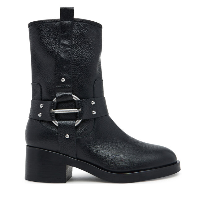 Botki KARL LAGERFELD Brooklyn KL41770 Czarny - kobiece