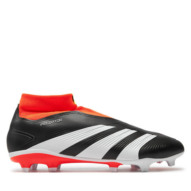 Buty do piłki nożnej adidas Predator 24 League Laceless Firm Ground Boots IG7768 Czarny - męskie