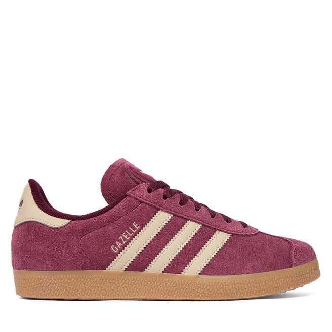 Sneakersy adidas Gazelle KJ7685 Bordowy - kobiece
