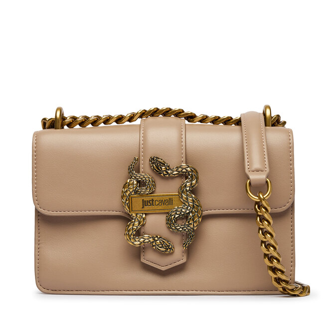 Torebka Just Cavalli Iconic Snakes 81RA4BAF ZSA89 Beżowy -
