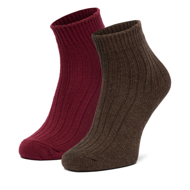 Skarpety długie Nine West CEO_LA_NW_12744_Z_AW25 (2-PACK) Brązowy - kobiece