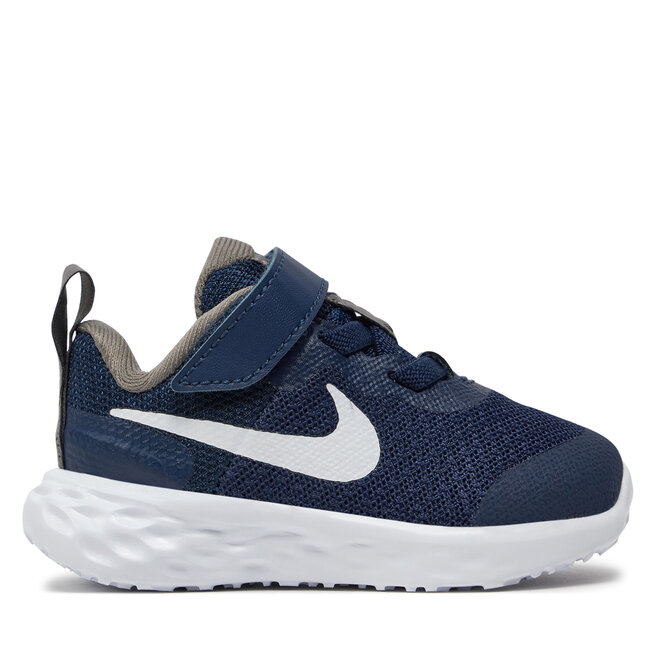 Sneakersy Nike Revolution 6 Nn (TDV) DD1094 400 Granatowy - chłopięce