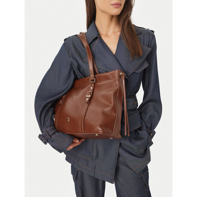 Torebka Beverly Hills Polo Club CEO-BHPC-C-027-10 Brązowy -