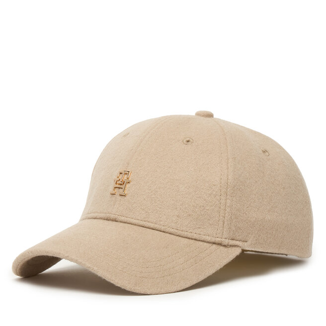 Czapka z daszkiem Tommy Hilfiger Th Elevated Chic AW0AW17773 Beżowy -