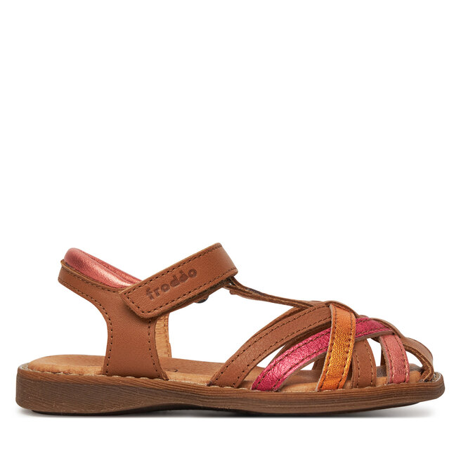 Sandały Froddo Lore Rosa G3150245-4 M Brązowy - dziewczęce