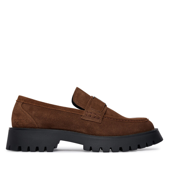 Loafersy Guess FMTZIA SUE14 Brązowy - męskie