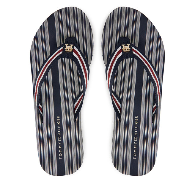 Japonki Tommy Hilfiger FW0FW08371 Granatowy -