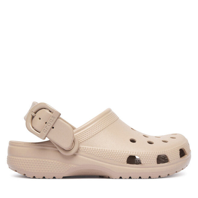 Klapki Crocs Classic Enamel Buckle Clog 213347 Beżowy -