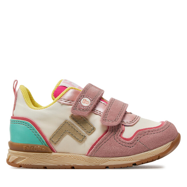 Sneakersy Naturino Falcotto By Naturino Hack 2 Vl. 2017419-01-1N99 Różowy - dziewczęce