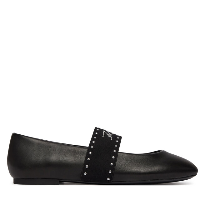 Baleriny KARL LAGERFELD Karo KL40126A Czarny -