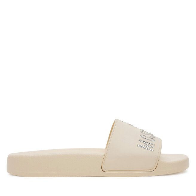 Klapki LOVE MOSCHINO JA28122G1MI13110 Écru -
