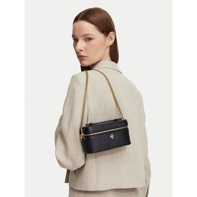 Torebka Tory Burch Charlie Quilted East-West 186036 Czarny -