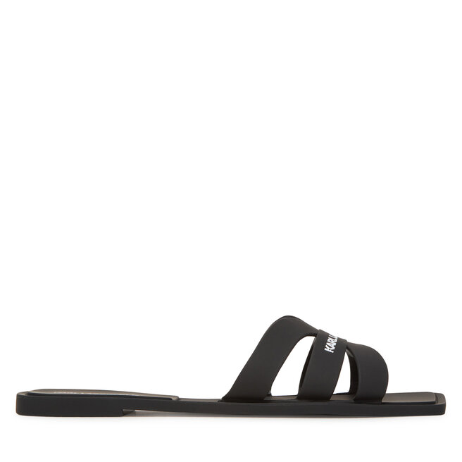Klapki KARL LAGERFELD Jelly IV KL80025 Czarny -