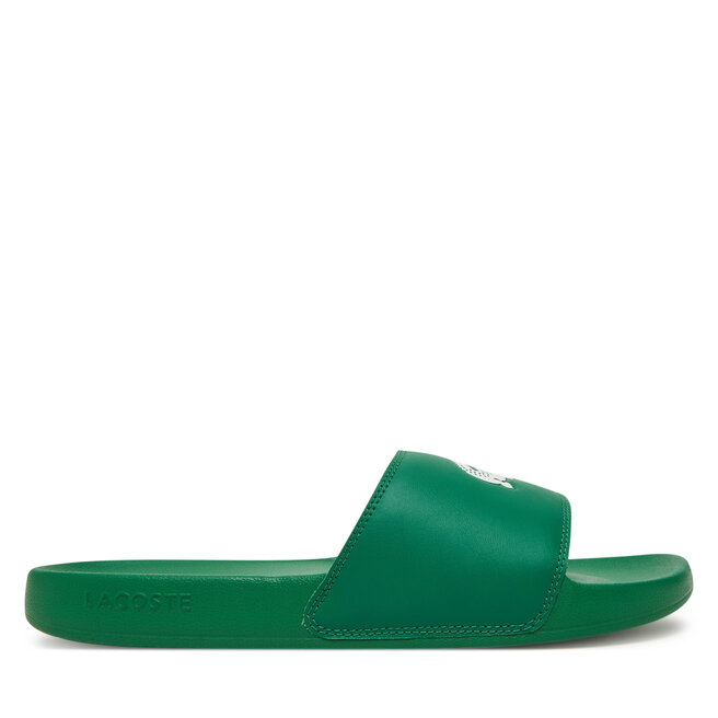 Klapki Lacoste Serve Sliders 7-49CMA0041 Zielony -