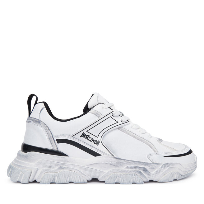 Sneakersy Just Cavalli 81QA3SH5 ZPC40 Biały - męskie