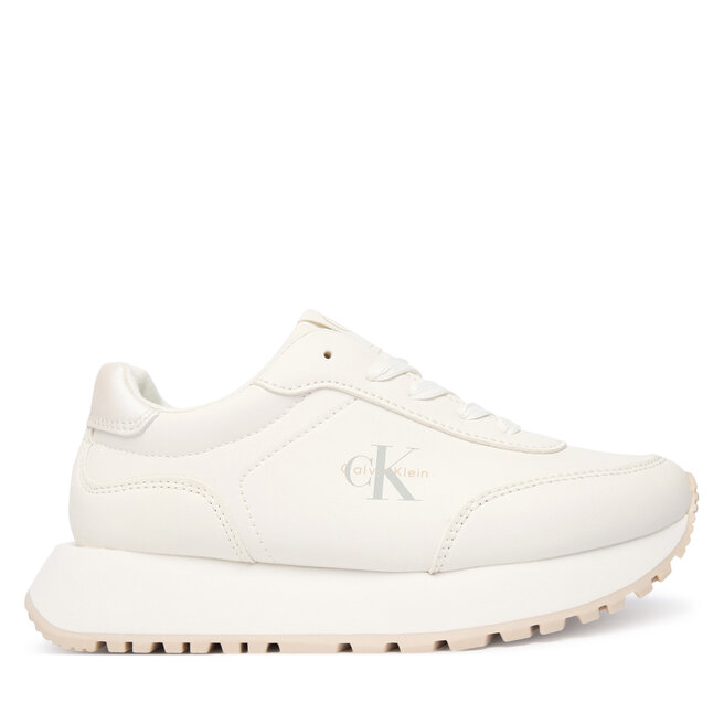 Sneakersy Calvin Klein V3A9-83110-1355530 S Biały - dziewczęce