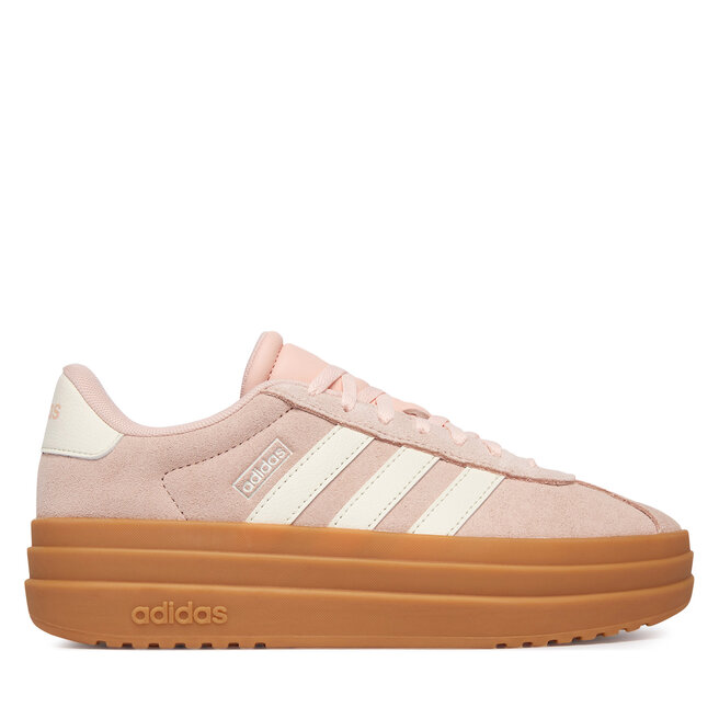 Sneakersy adidas Vl Court Bold KK4501 Różowy - kobiece
