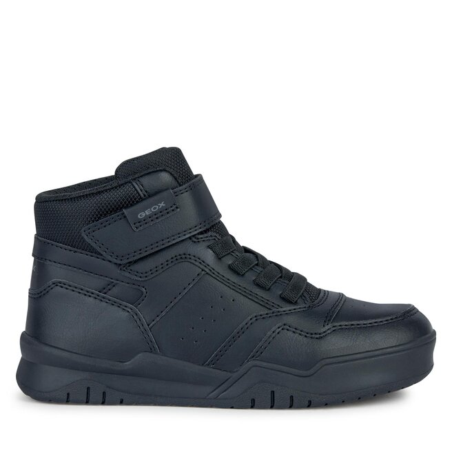 Sneakersy Geox J Perth Boy J367RF 0FE8V C9999 M Czarny - chłopięce