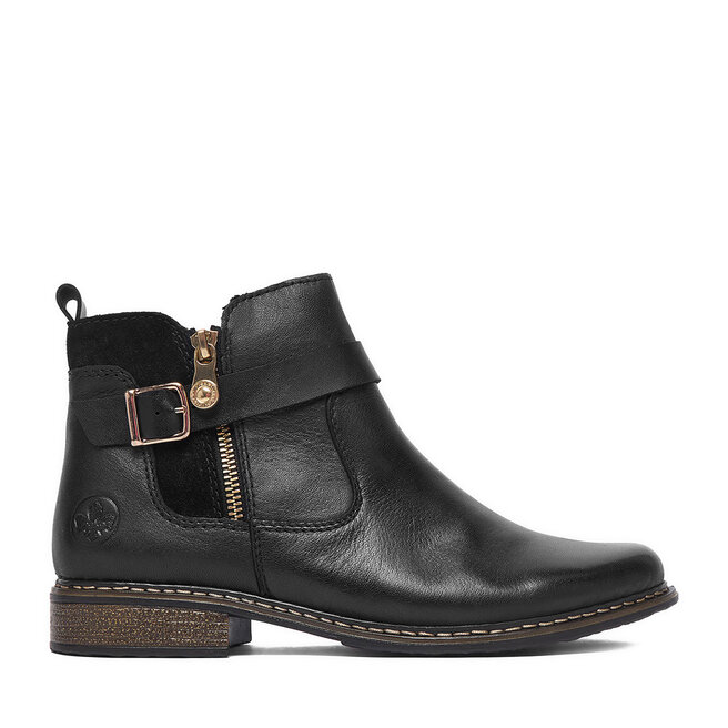 Botki Rieker CEO-Z4959-00 Czarny - kobiece