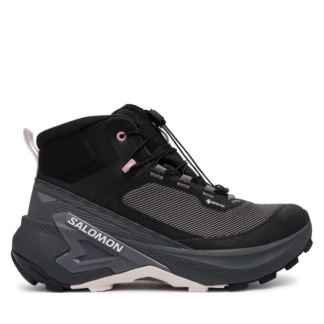 Trekkingi Salomon Genesis Mid GTX L45409700 Szary ciemny - kobiece