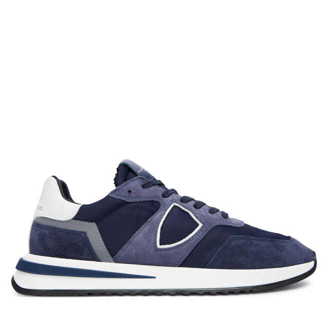 Sneakersy Philippe Model A011986 TYLU WD03 Granatowy - męskie