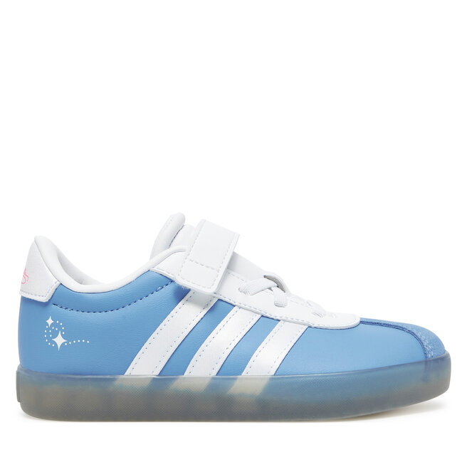 Sneakersy adidas VL Court 3.0 JR4901 Niebieski - dziewczęce