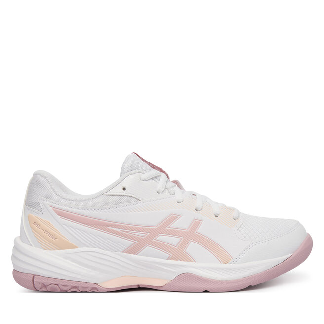 Buty halowe Asics Gel-Task 4 1072A106 Biały - kobiece