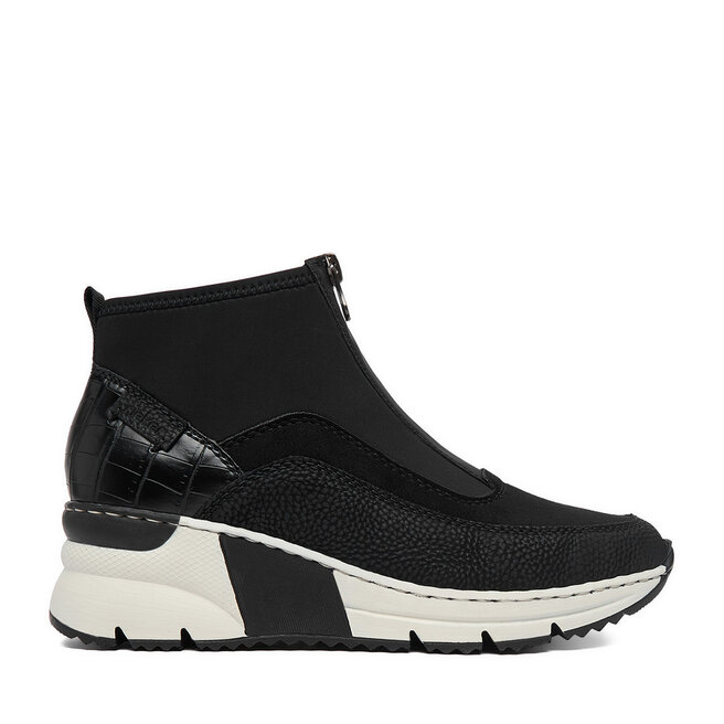 Botki Rieker CEO-N6352-00 Czarny - kobiece