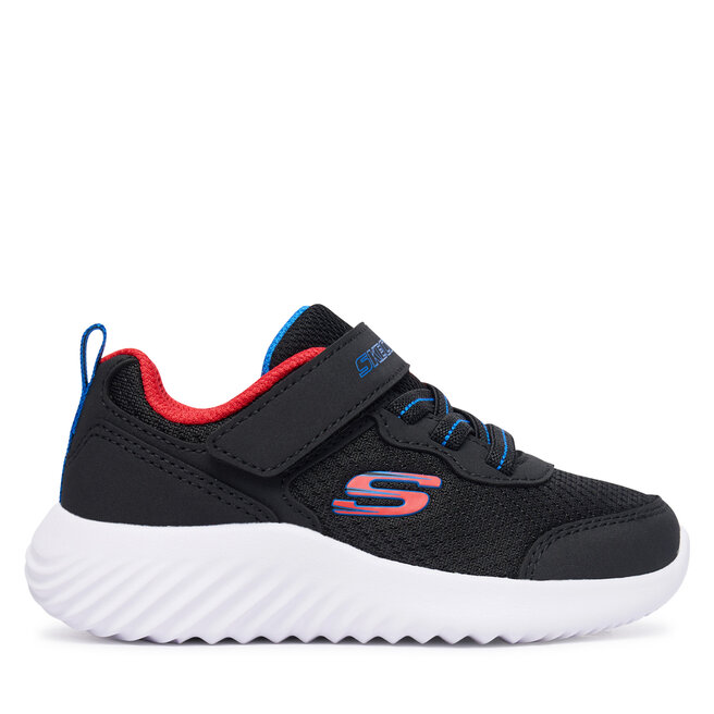 Sneakersy Skechers Bounder - Techrox 403906N/BLK Czarny - chłopięce