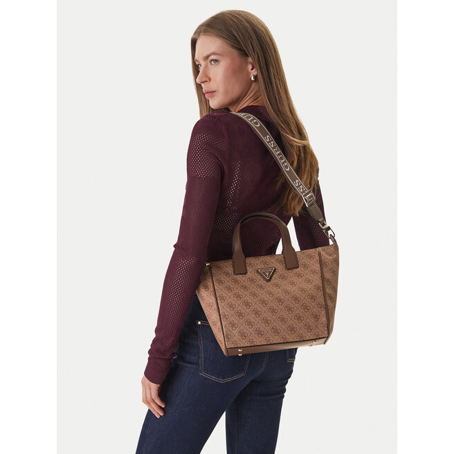 Torebka Guess Follie Travel TWLB96 76019 Brązowy -