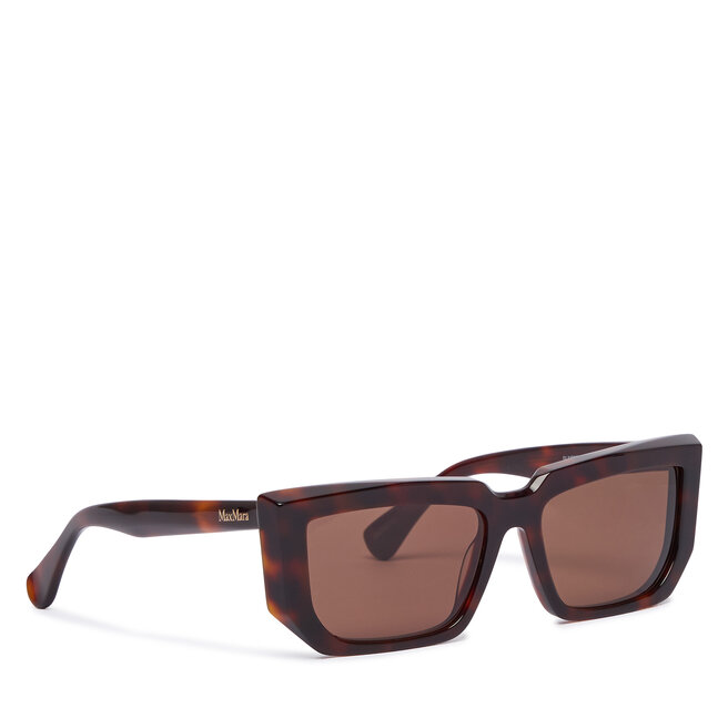 Okulary przeciwsłoneczne Max Mara MM0126 52E Brązowy - kobiece